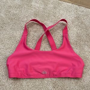 Pink Alo sports bra